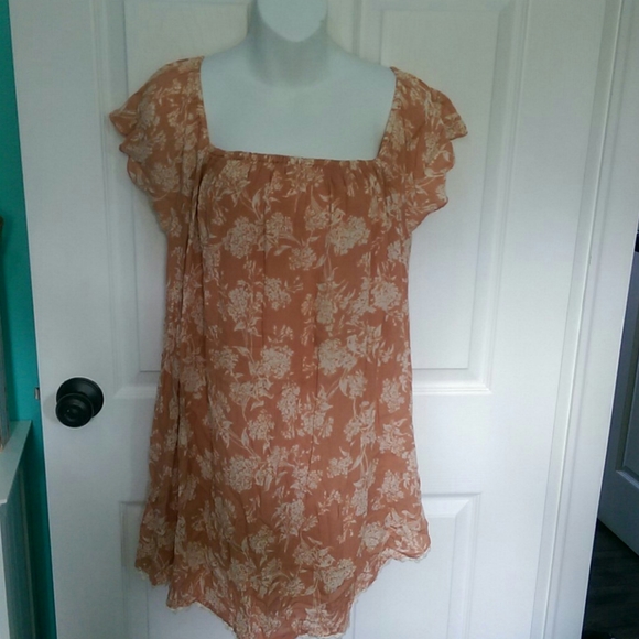 💥3/$48💥O'Neil NWT - Flowy FLORAL Blouse. Sz xs - Picture 1 of 6